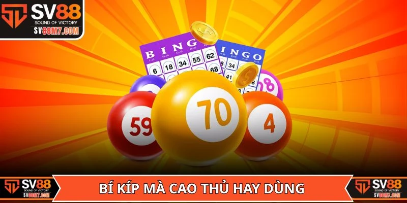 Bí kíp mà cao thủ hay dùng khi dùng cách bạch thủ lô đề