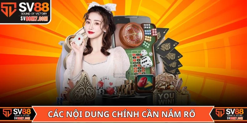 Các nội dung chính mà bạn cần nắm rõ trong chính sách bảo mật